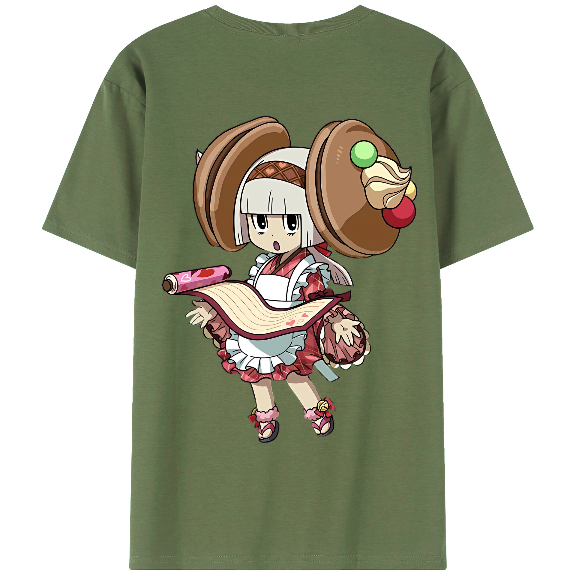 （画像用） 妖怪ウォッチ Yo-kai Watch 綿100％ メンズ半袖Tシャツ（バックプリント） 通気性
